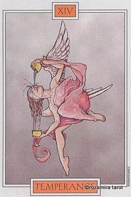 Winged spirit tarot